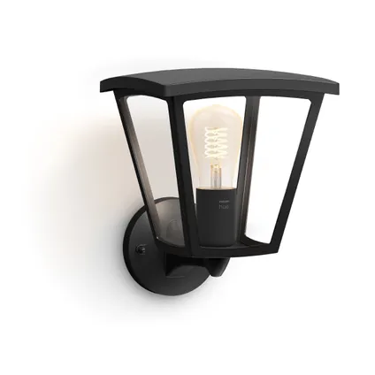 Philips Hue Inara wandlamp - warmwit licht - zwart 2