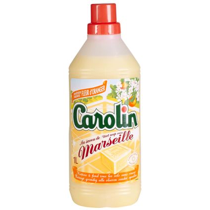 Carolin Marseille zeep vloerreiniger sinaasappelbloesem 1L