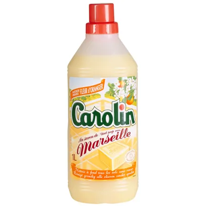 Carolin Marseille zeep vloerreiniger sinaasappelbloesem 1L