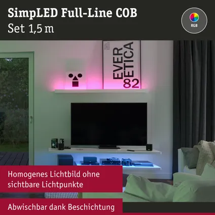 Paulmann ledstrip SimpLED RGB 1,5m 12W 18
