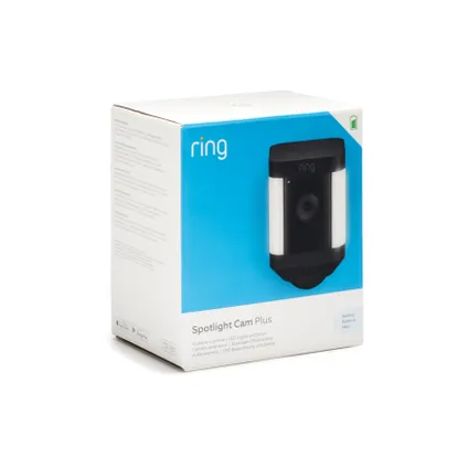 Ring beveiligingscamera Spotlight Cam Plus - op batterij - 1080p HD-video - zwart 4