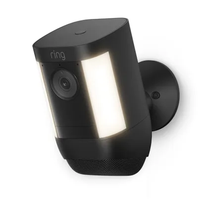 Ring beveiligingscamera Spotlight Cam Pro - op batterij - 1080p HD-video - zwart 7