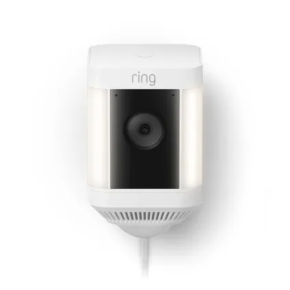 Ring Spotlight Cam Plus Plug-in blanche
