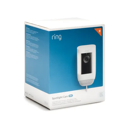 Ring Spotlight Cam Pro Plug-in blanc 4