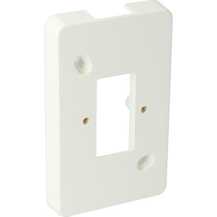 Attema P25 montageplaat dubbel wit