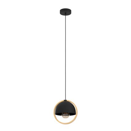 EGLO hanglamp Callow zwart ⌀23cm E27