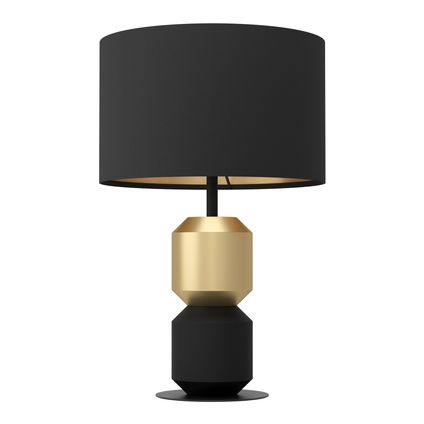 EGLO tafellamp Laurignano zwart ⌀32cm E27
