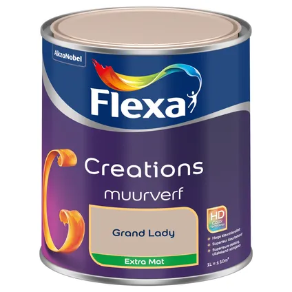Flexa Creation muurverf grand lady extra mat 1L 7