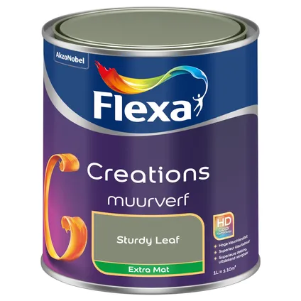 Flexa Creation muurverf sturdy leaf extra mat 1L 7