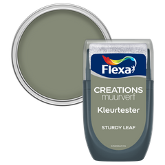 Praxis Flexa muurverf tester Creations sturdy leaf 30ml aanbieding