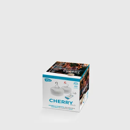 Lampe LED Newgarden Cherry rechargeable 6