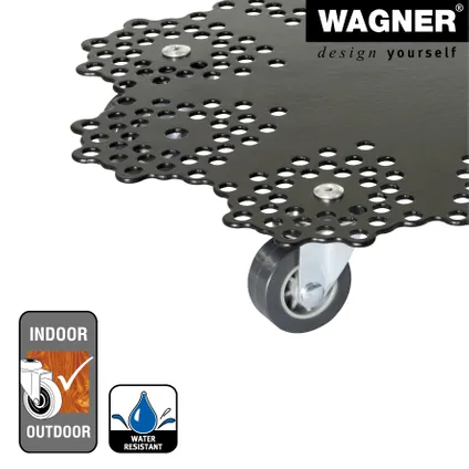 Wagner transporthulp zwart staal 100 kg 3