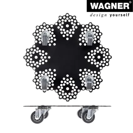 Wagner transporthulp zwart staal 100 kg 6