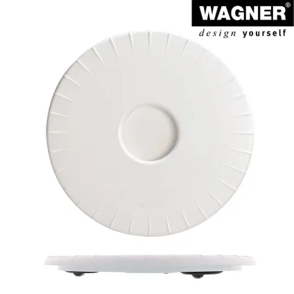 Plateau de transport Wagner blanc plastique 100kg 5