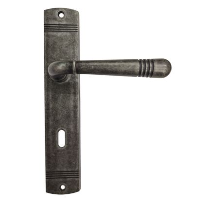 Avenue deurkruk sleutelgat 90mm Adagio oud zwart
