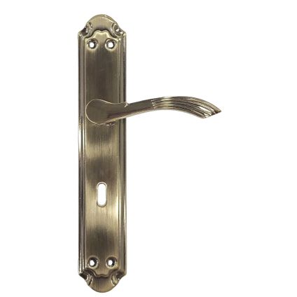 Avenue deurkruk sleutelgat 90mm Presto brons