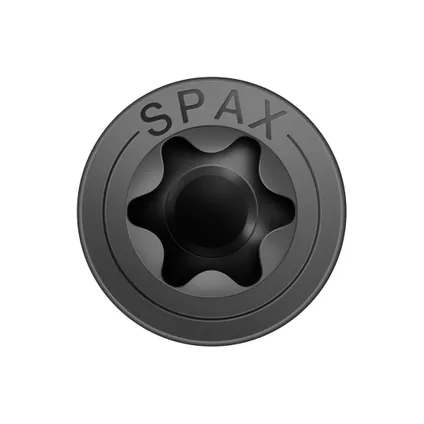 Vis universelle Spax 'T-star' 3x30mm noir zingué 25pcs 2