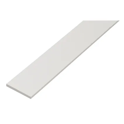 Profilé plat Alberts eco 30x3x1000mm PVC-U blanc