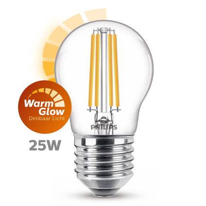 Ampoule LED à filament Philips E27 1.8W