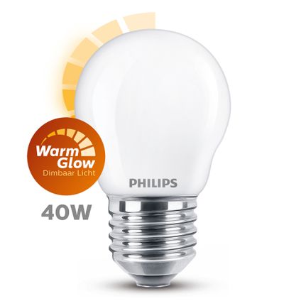 Ampoule LED sphérique Philips E27 3.4W