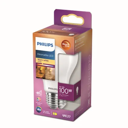 Philips ledlamp E27 10,5W 5