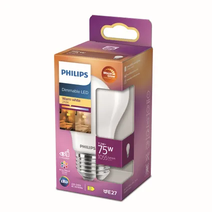Philips ledlamp E27 7,2W 5