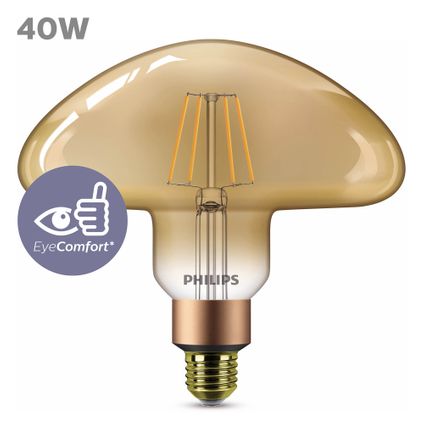 Philips ledlamp Giant Mushroom amber E27 5,5W