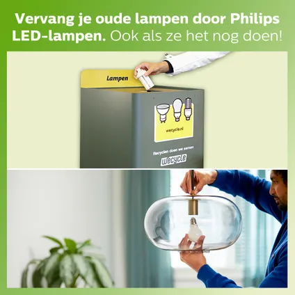 Philips ledbuislamp TL 60cm warm wit G13 8W 6