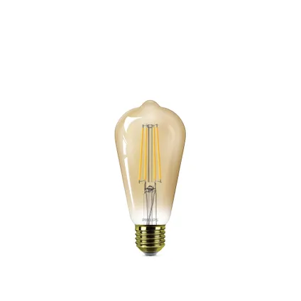 Philips ledfilamentlamp Edison amber E27 5,8W 4