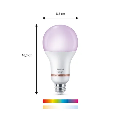 Ampoule LED intelligente Philips E27 18.5W 11