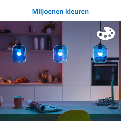 Philips slimme kogellamp E27 4,9W 3