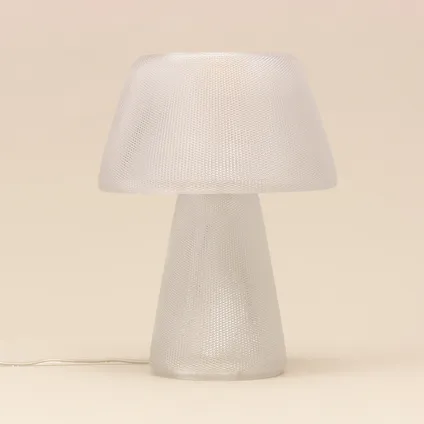 Lampe de table Philips 3D Voila One Knit blanc ⌀21,4cm E27 5