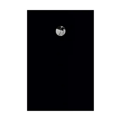Receveur de douche Allibert Karbon 120x80cm rectangle noir