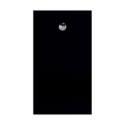 Allibert douchebak Karbon 160x90cm rechthoek zwart
