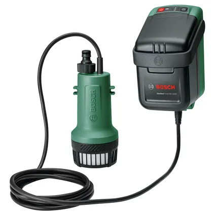 Pompe pour collecteur d’eau de pluie Bosch GardenPumo sur accu18V-2000 (sans batterie) 3