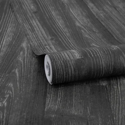 Easydécor papier peint intissé Wood deluxe noir 3