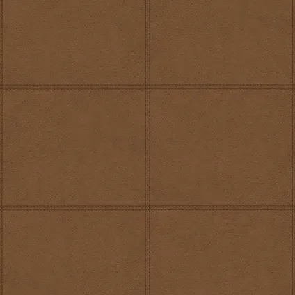 Easydécor papier peint intissé Leather cognac 2