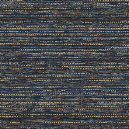 Sublime vliesbehang Nomad texture blauw / metallic 2