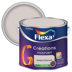 Praxis Flexa Creation extra mat Sweet Embrace muurverf 2,5L aanbieding