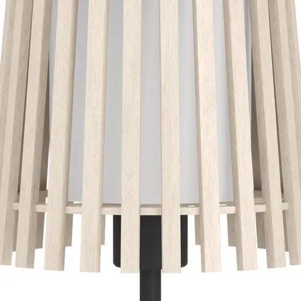 Lampe de table EGLO bois ⌀20cm E27 2