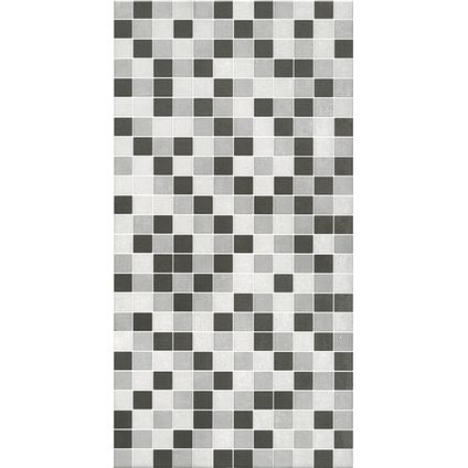 Wandtegel Evolution Mos Square - Keramiek - Wit/Zwart - 34x66,5cm - Pakketinhoud 1m²