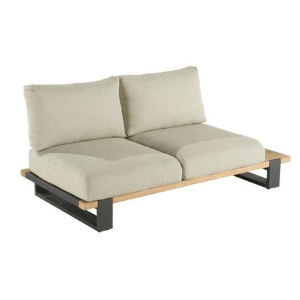 Naterial lounge tuinbank Griffin 2-zits 170x80x60cm