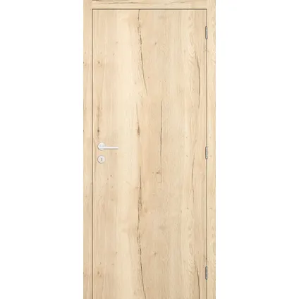 Porte prête à poser Thys Concept Woodfeeling Chêne Naturel 73x201,5cm