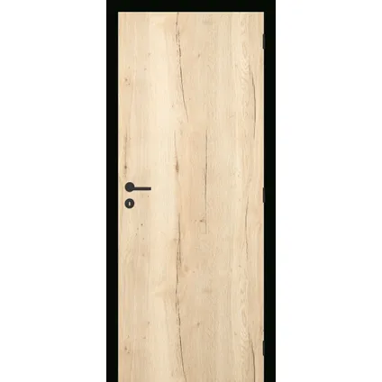 Bloc-porte Thys Concept Woodfeeling Chêne Nature + Kit Black 63x201,5cm