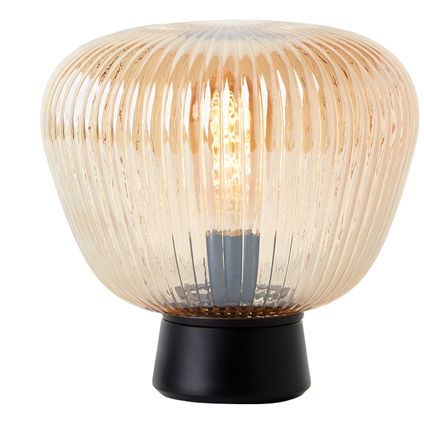 Brilliant tafellamp Kaizen amber E27