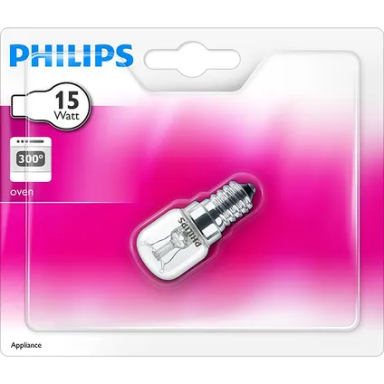 Ampoule à incandescence pour four Philips 15W E14 6