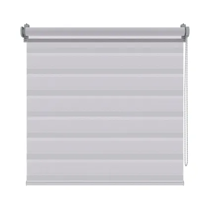 Store enrouleur pour fenêtres oscillo-battantes 4363 gris clair 52x160