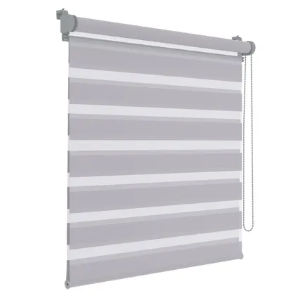 Store enrouleur pour fenêtres oscillo-battantes 4363 gris clair 52x160 2