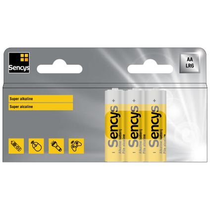 Super alcaline Sencys AA / LR6