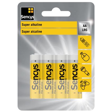 Super alcaline Sencys AA / LR6